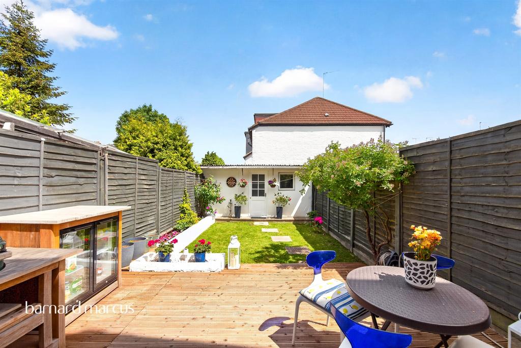 Patio view, garden