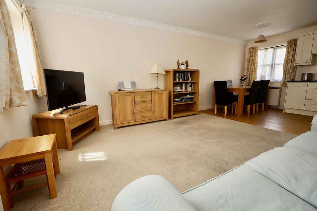 Open plan living room