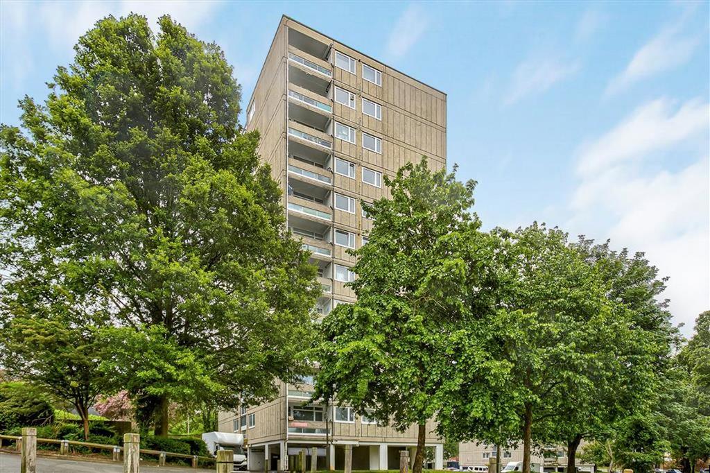 Apartment building facade, block of apartments