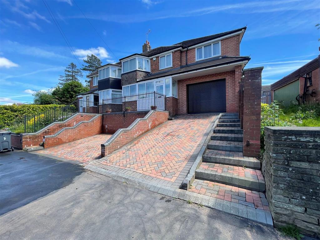 House exterior, off-street parking