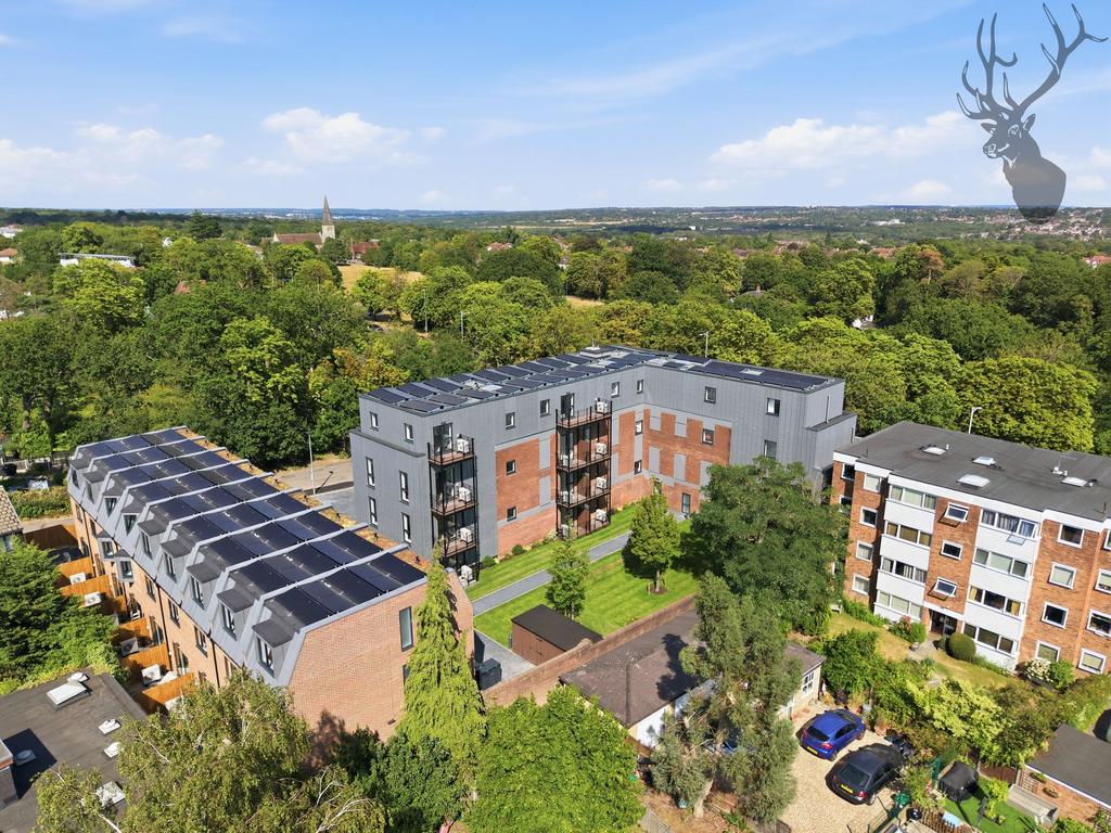 Aerial view, land
