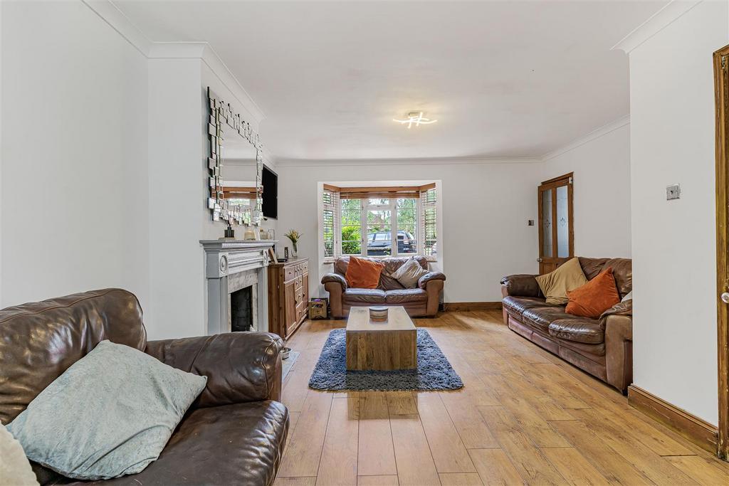 Living room, fireplace