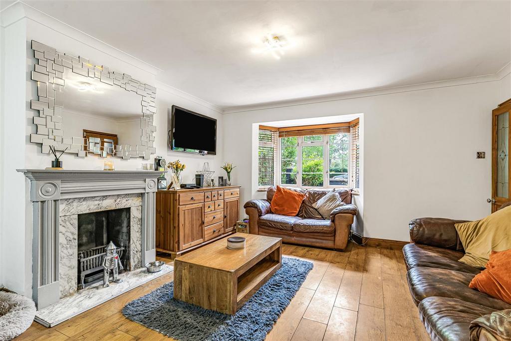 Living room, fireplace