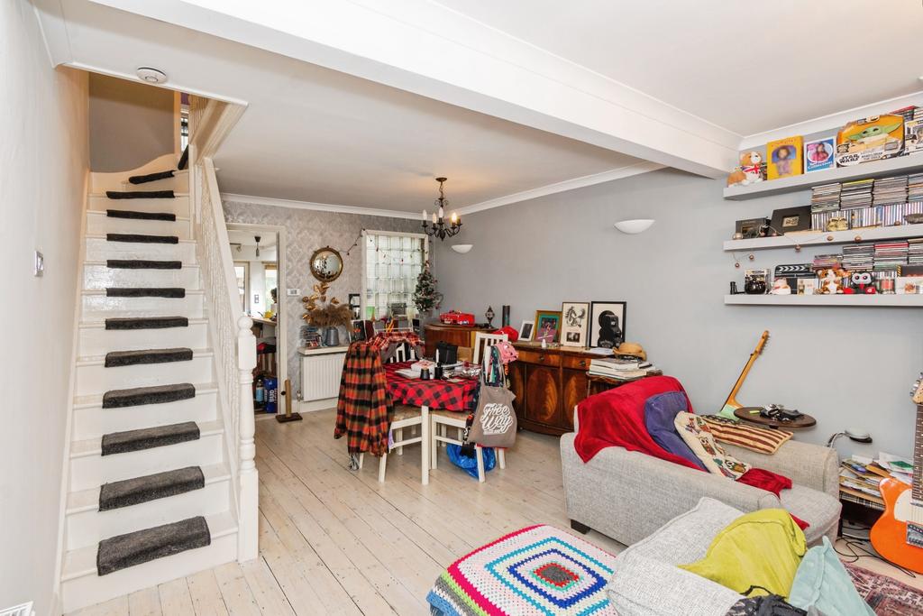 Open-plan living area, open plan living