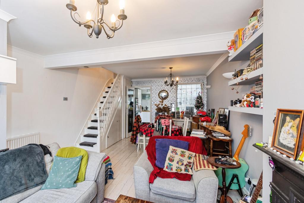 Open-plan living area, open plan living
