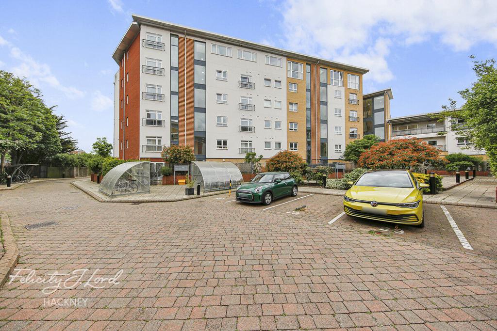 Apartment building facade, block of apartments
