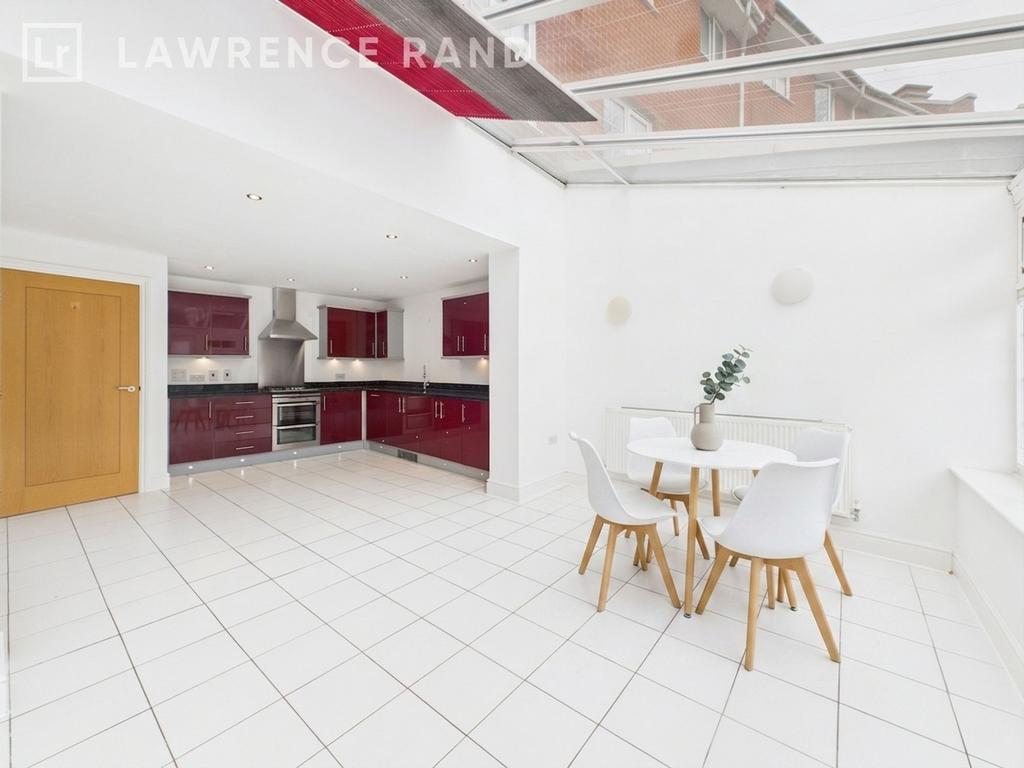 Open-plan living area, open plan living