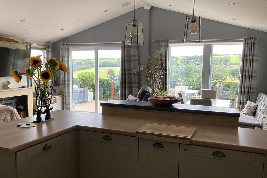 Kitchen, open plan living