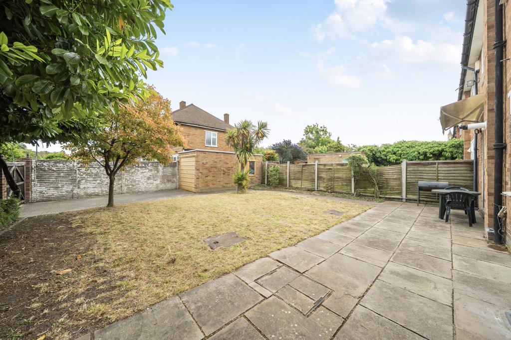 Patio view, garden
