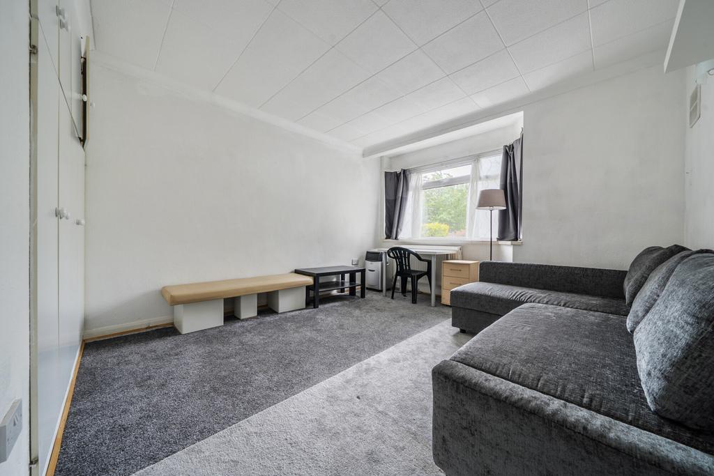 Open-plan living area