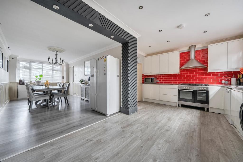Kitchen, open plan living