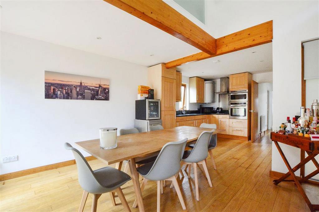 Open-plan living area, open plan living