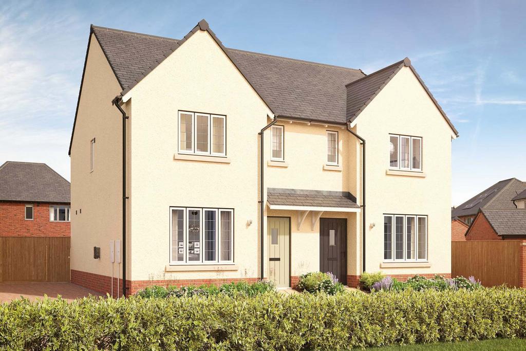 Plot 391, The Kane at Seabrook... 3 bed semi-detached house for sale ...
