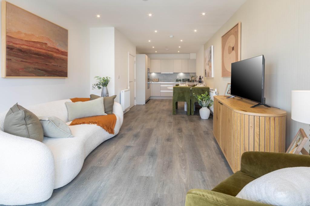Living room Kitchen 0