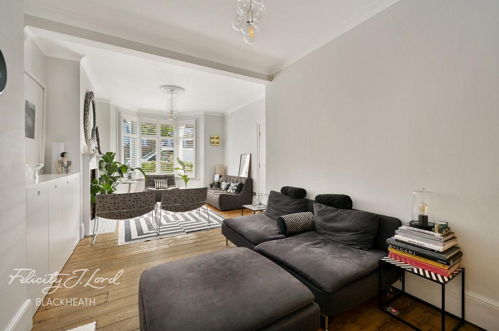 Open-plan living area, open plan living