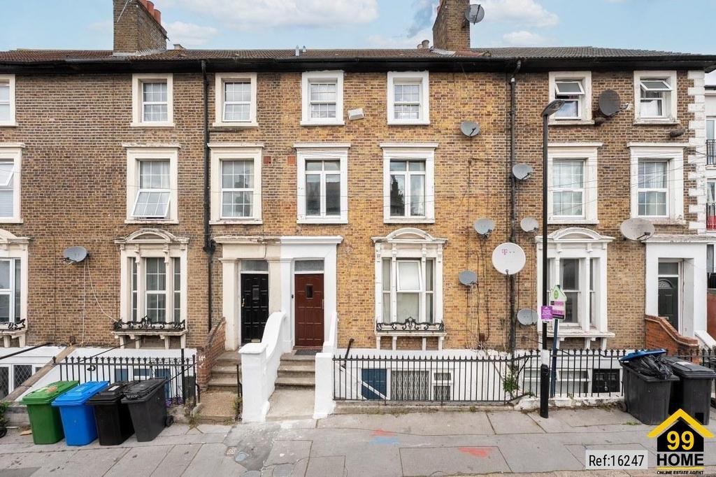 Terraced house exterior