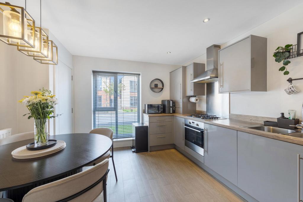 Kitchen, open plan living