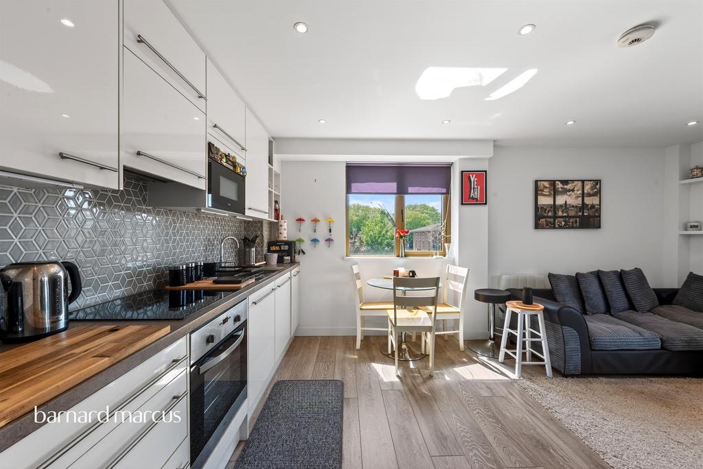 Open-plan living area, open plan living