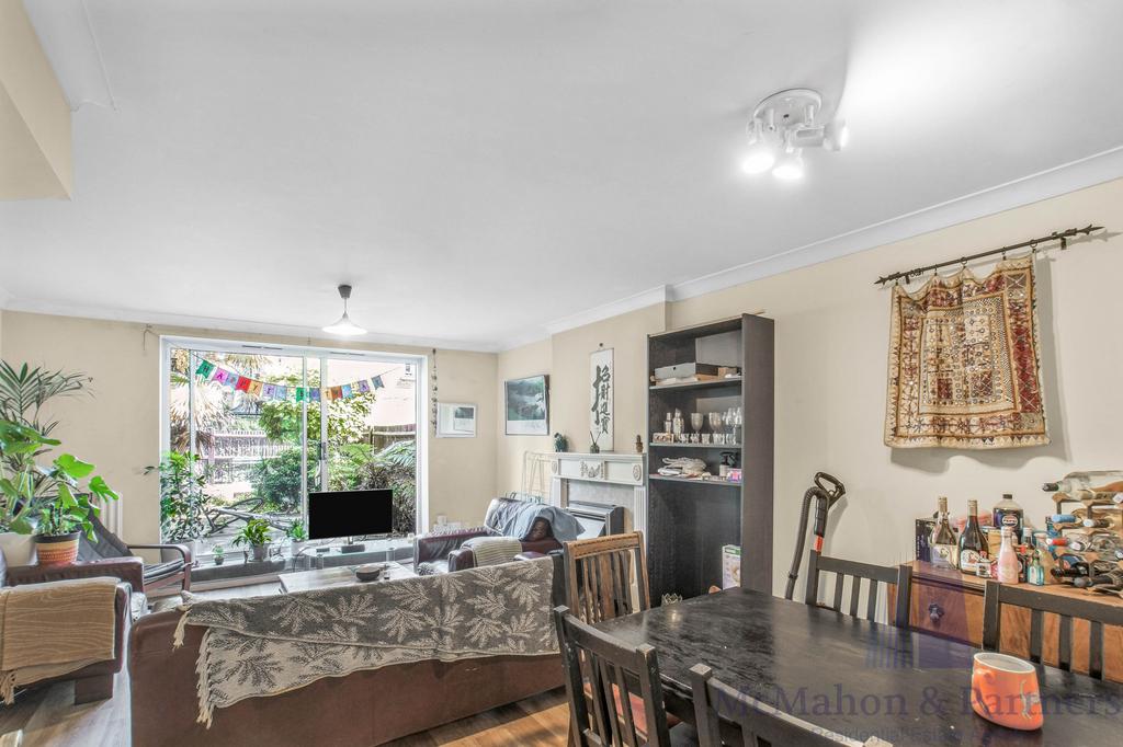 Open-plan living area