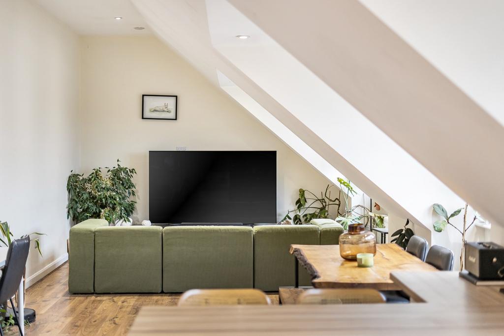 Open-plan living area