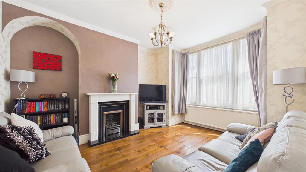 Living room, fireplace