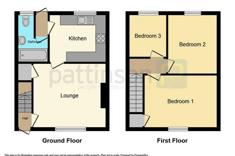 3 bedroom terraced house for sale, James Street, Peterlee, Durham, SR8 3LZ