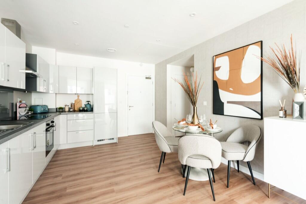 Open-plan living area