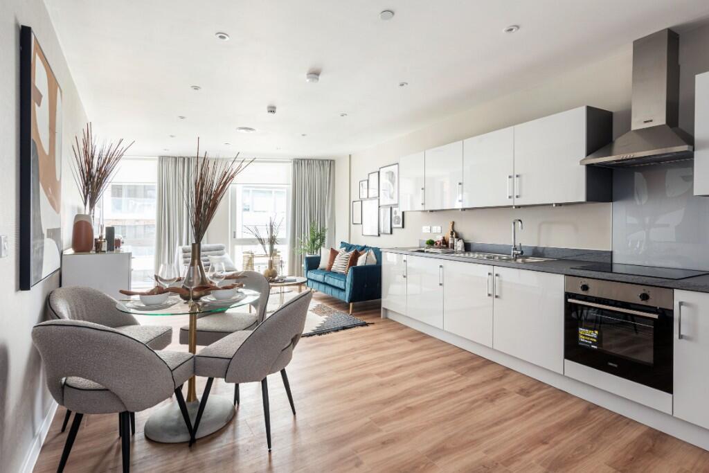 Open-plan living area