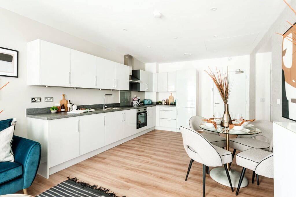 Open-plan living area