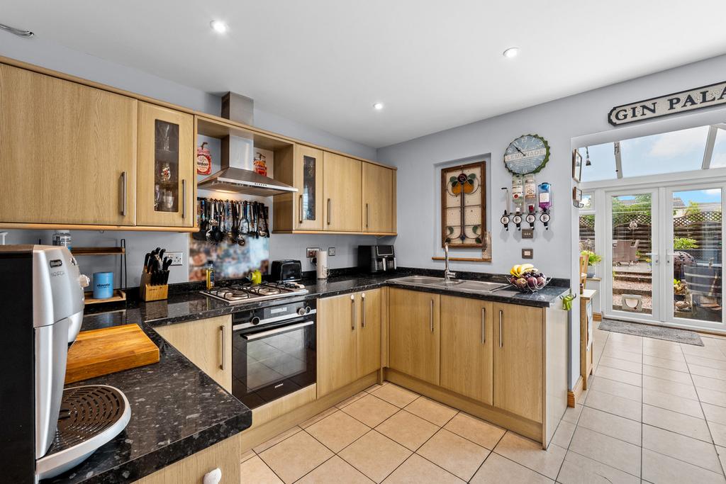 Kitchen, open plan living