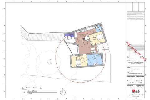 Land for sale, East side of Hillside Road, Falmouth, Cornwall, TR11 4HQ
