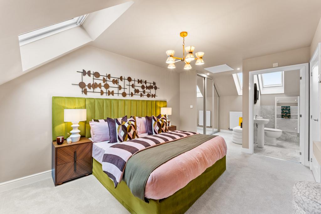 Master bedroom, en suite