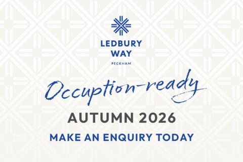 1 bedroom apartment for sale, Plot A-04-04, One Bedroom Apartment at Ledbury Way, 201 Commercial Way SE15