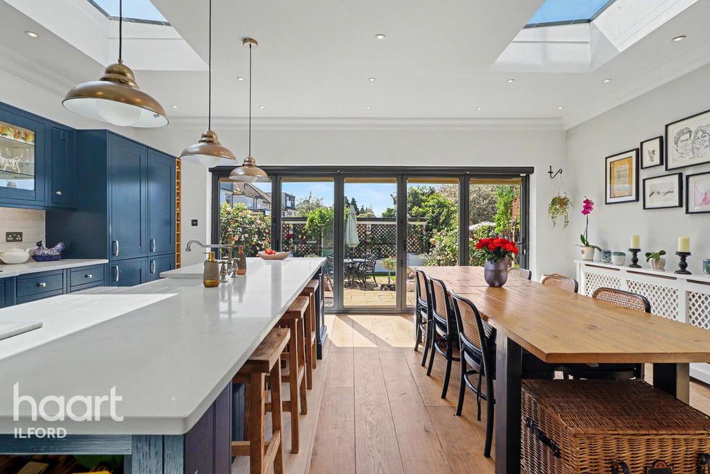 Open-plan living area, open plan living