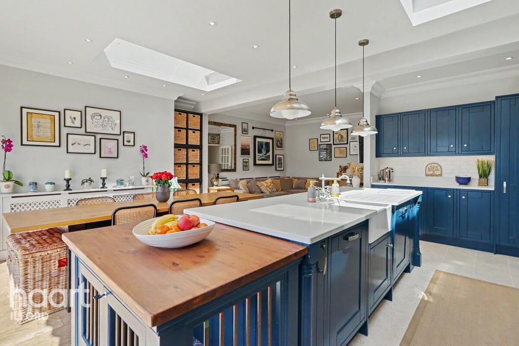 Kitchen, open plan living