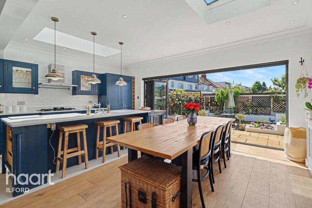 Open-plan living area, open plan living