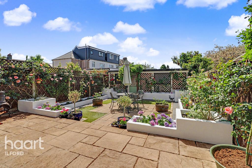 Patio view, garden