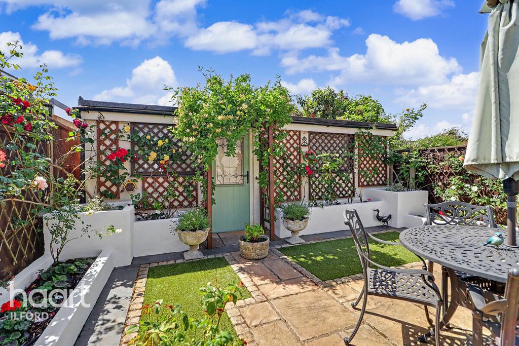 Patio view, garden