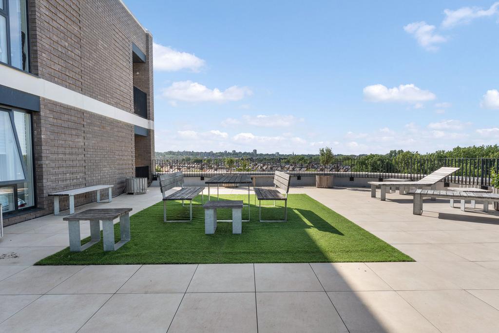 Roof terrace view, roof terrace