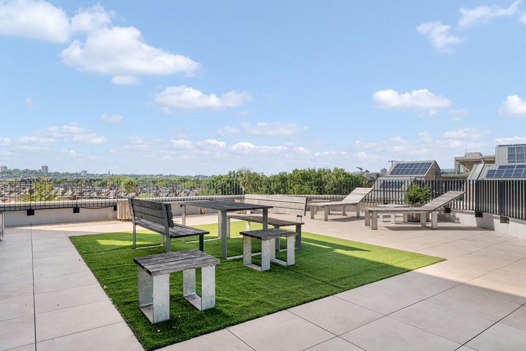 Roof terrace view, roof terrace
