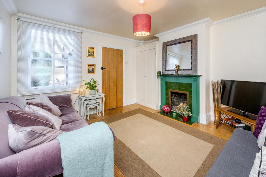 Living room, fireplace