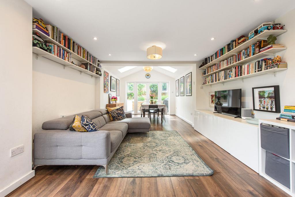 Open-plan living area
