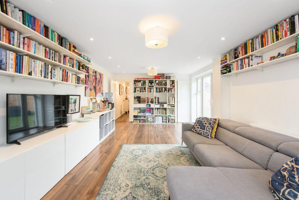Open-plan living area, open plan living