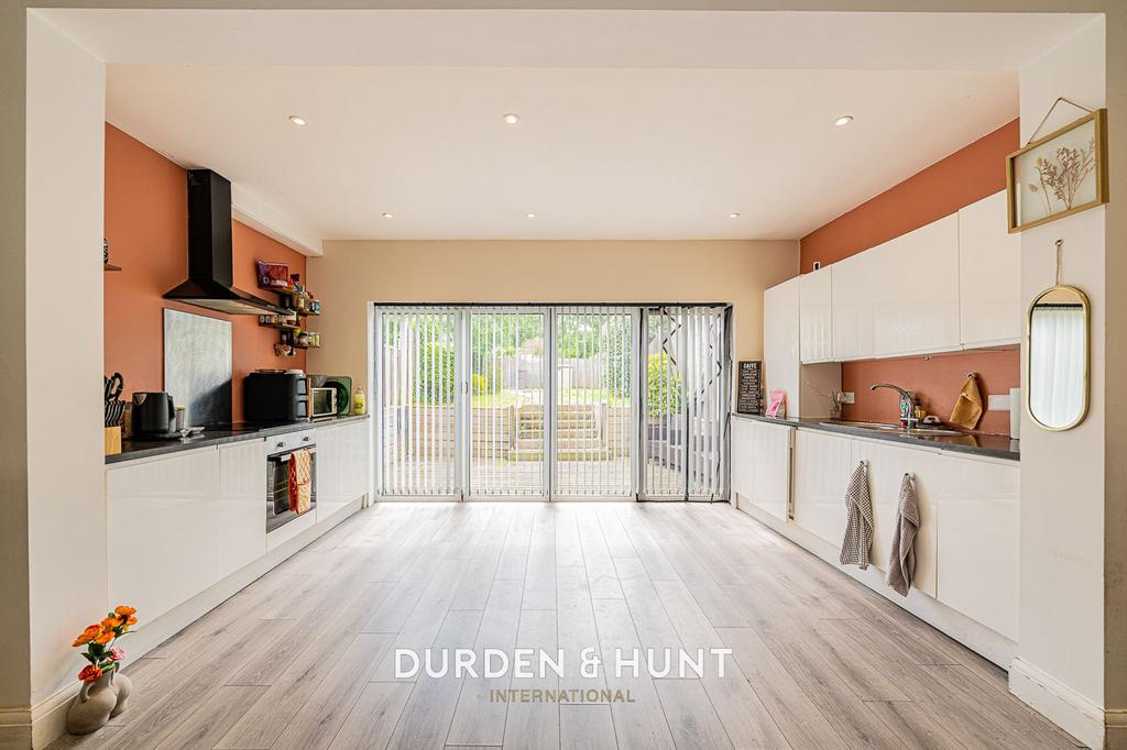Kitchen, open plan living