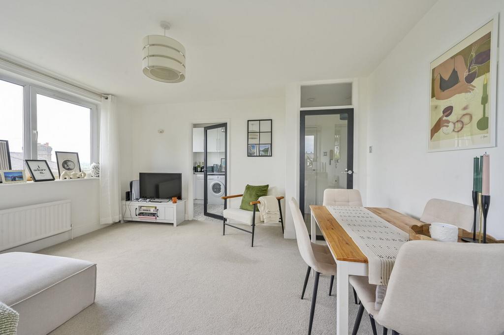 Open-plan living area, open plan living