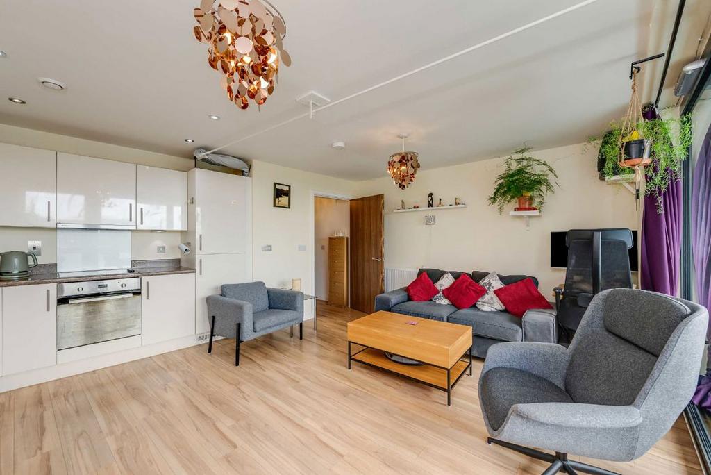 Open-plan living area, open plan living
