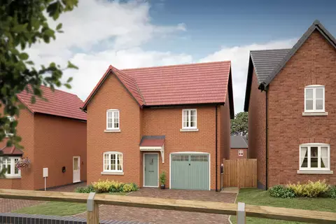 3 bedroom detached house for sale, Plot 13, The Repton at The Green at Holborn Place, Hesketh Close, DE5
