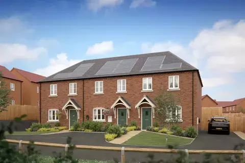 3 bedroom end of terrace house for sale, Plot 56, The Brassington at The Green at Holborn Place, Hesketh Close, DE5