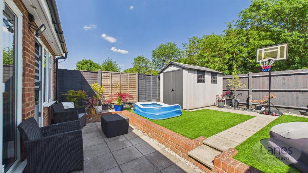 Patio view, garden