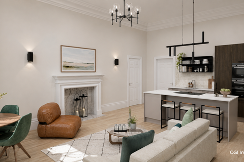 1 bedroom ground floor flat for sale, 46/1 Melville Street, West End, Edinburgh, EH3 7HF